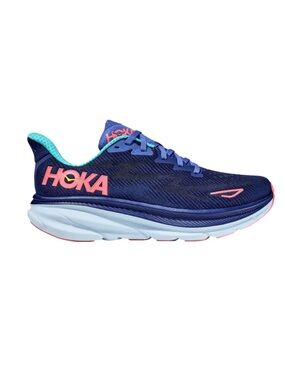 Hoka Clifton 9 Blue Running Sneakers EU Size 8D Lightweight & Supportive